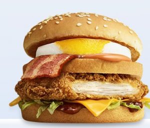 マック「デラックスバーベキュー チキン」2017年11月22日
