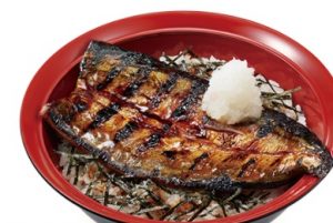 すき家「さんま蒲焼き丼」